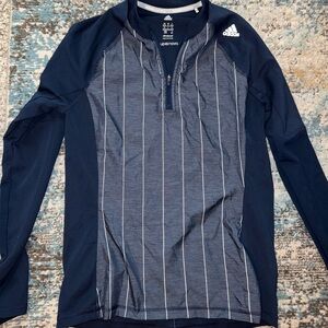 Adidas Supernova Navy and Gray Running Top